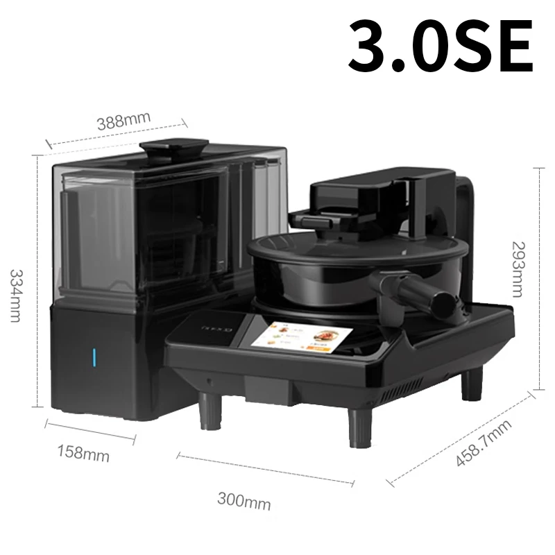 Slimme Keukenmachine 3.0PRO Huishoudelijke Automatische Kookmachine Kookrobot 2000W Multifunctionele Kookmachine