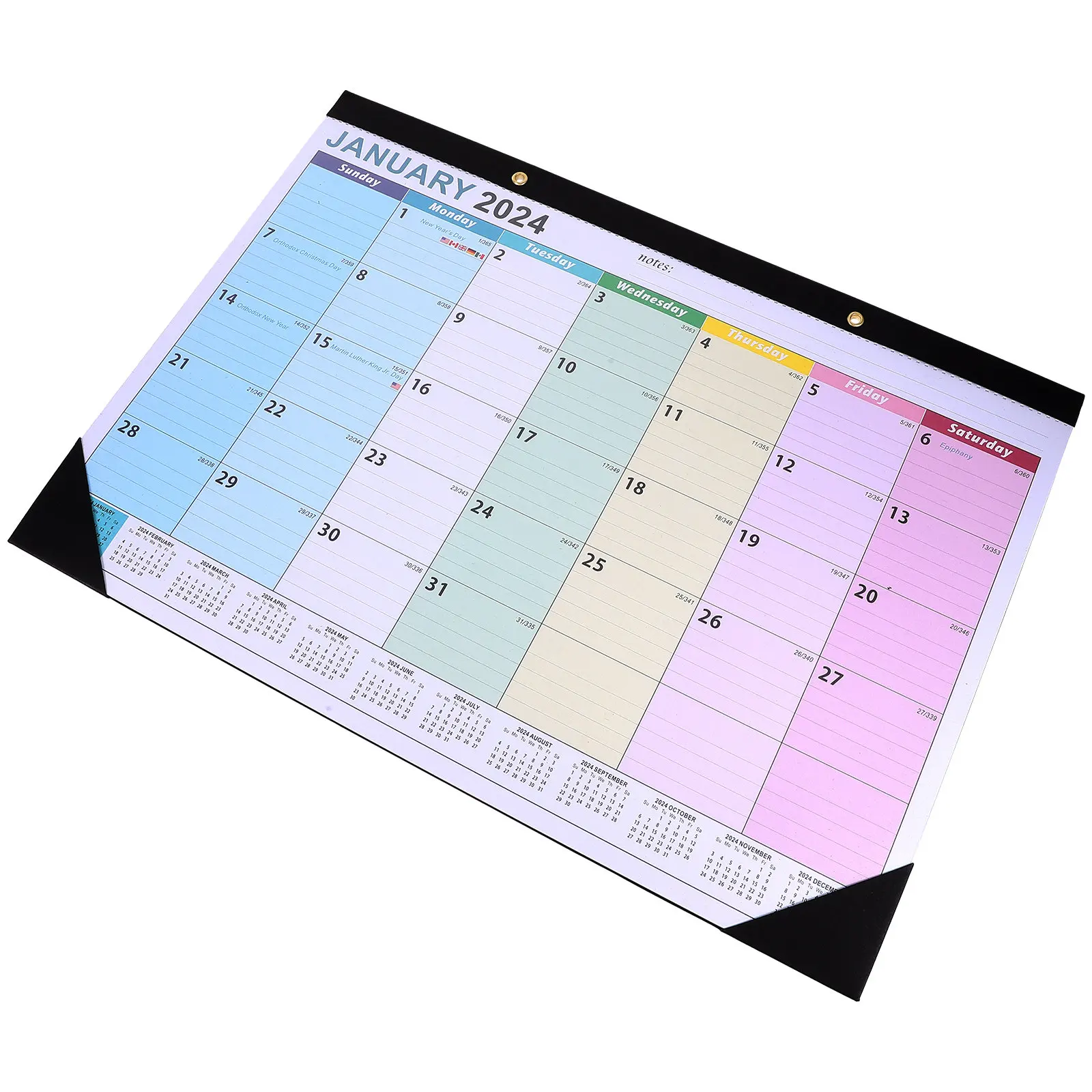 

Monthly Wall Calendar 2024 Sturdy Hanging Noting Appointment Countdown Daily Use Home Office Planner Calendar Planner 2024