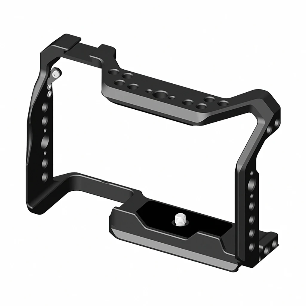Cámara Cage Rig Video película estabilizador de fabricación de películas con soporte de zapata fría para cámara Sony A9III A1II DSLR montaje de trípode Arca-Swiss
