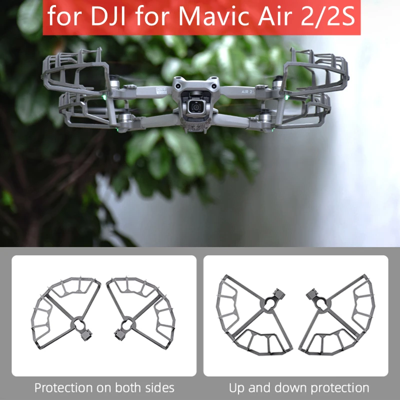 Propeller Guard for DJI for Mavic Air 2/2S Drone Blade Protector Cover Accessory Props Semi-Enclosed Propeller Protector