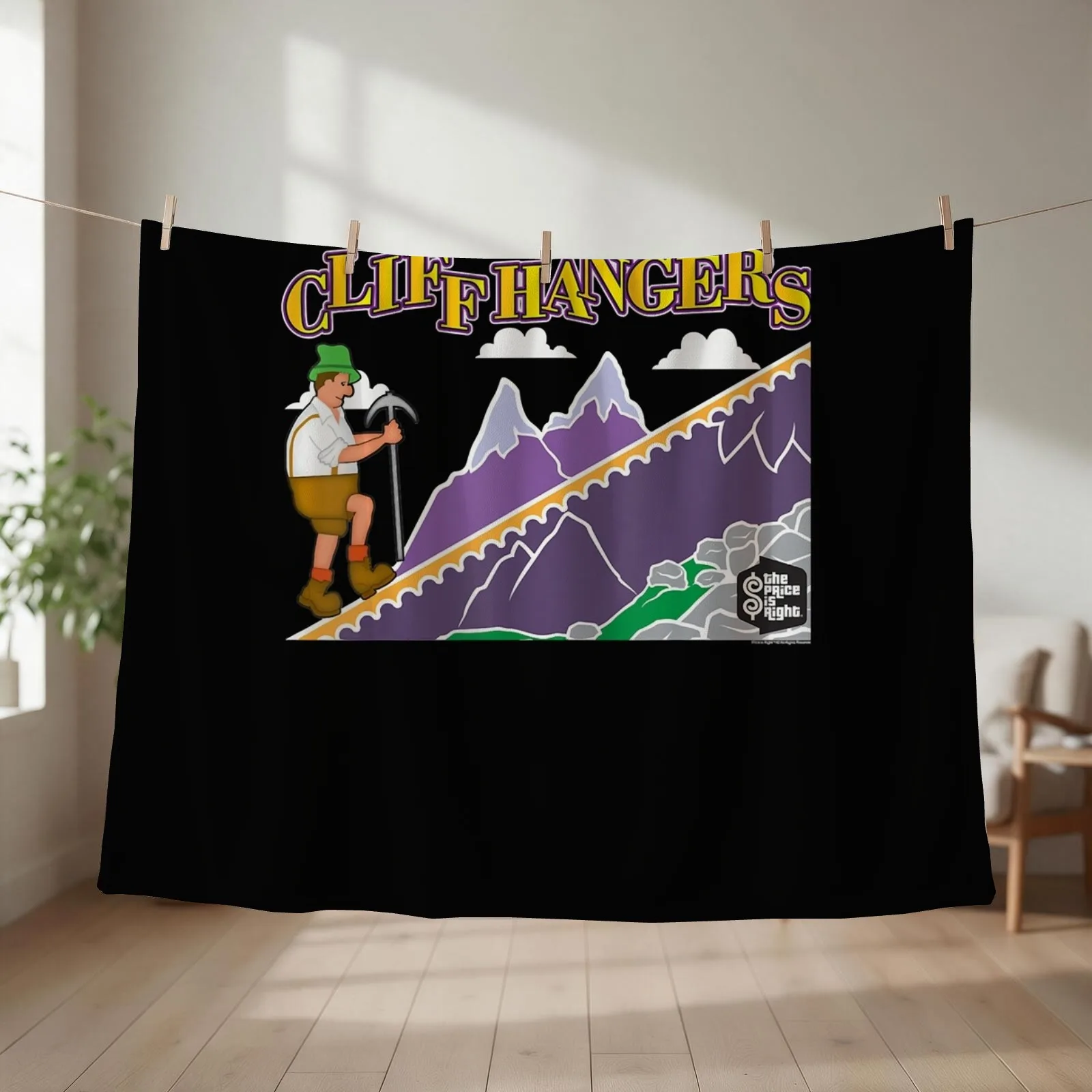Price is Right Cliff HangersClassic T-Shirt Throw Blanket Summer Bed linens Decorative Sofas Luxury Brand Blankets