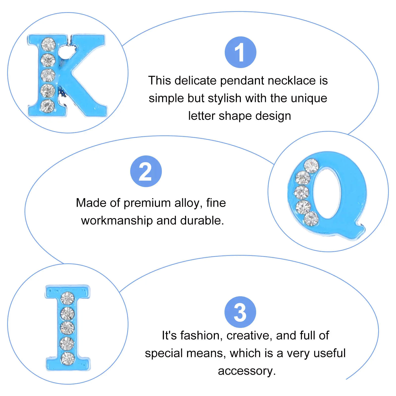 

26Pcs Rhinestone Letter Alloy Charm Set Pendants for DIY Necklace Bracelet Earrings Keychain Jewelry Rhinestone Letters