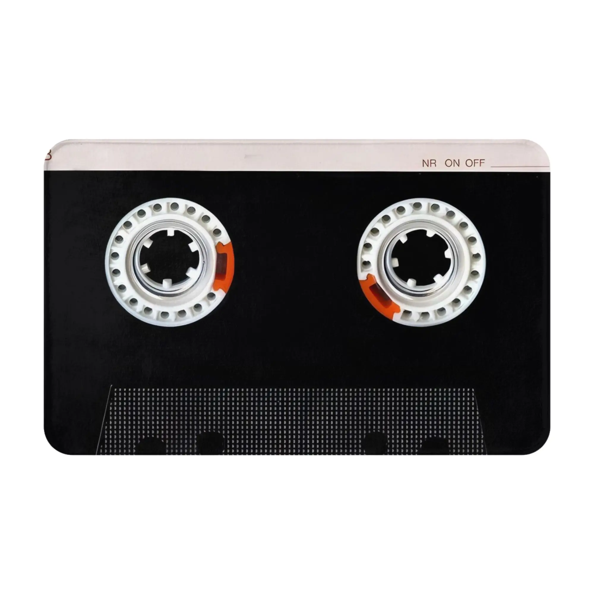 Retro Black Cassette Tape Vintage Art Non-slip Doormat Bedroom Mat  Indoor ModernDecor