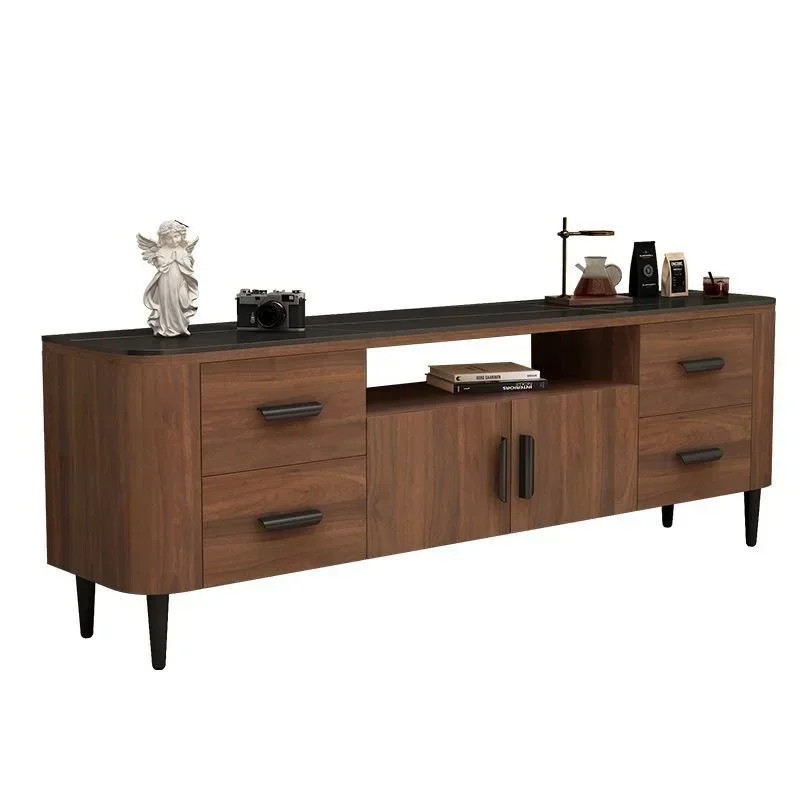 TV Cabinet Simple Modern Master Bedroom Locker Multi-size Solid Wood Living Room Household Simple Floor Cabinet TV Cabinet
