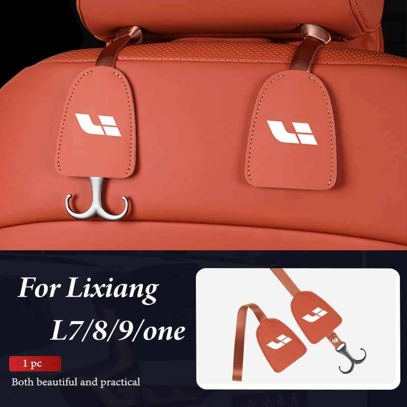 For Leading Ideal LiXiang L7/l8/L9/one car hidden hook rear seat back car storage interior supplies accessories