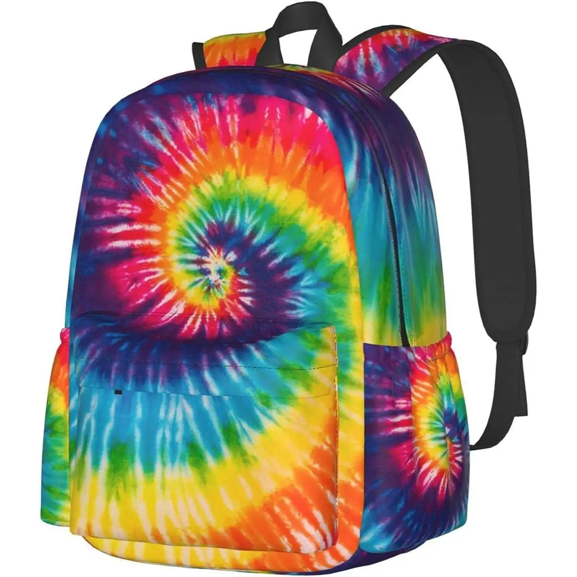 

Backpack Colorful Rainbow Tie Dye Laptop Backpack Shoulder Bag School Bookbag Casual Daypack Casual Daypack for Travel Outdoor