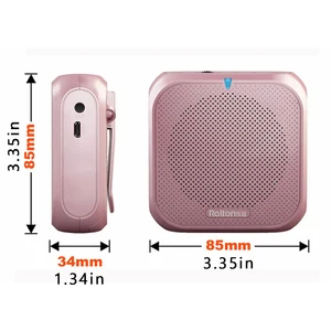 Mini Wired Altifalante with Voice Amplifier, Headworld Microphone, Mic Speaker, Audio Recorder, Headset, Microphone, Mike, Mikrofon Sound, Battery Kit 8 Main Sales Microphone Kit Battery - №5