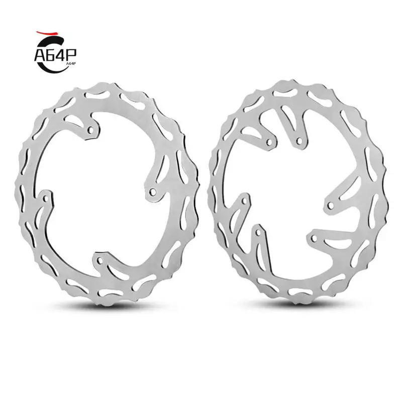 

A64P-Motorcycle 240Mm Front Rear Brake Discs Rotors Parts For HONDA CR125R 2002-2007 CRF 250R 450R 2004-2014 250X 450X 2005-2017