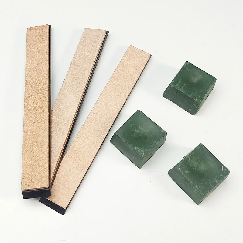 Knife Polishing Sharpening Stone, Leather Honing Strop Compound, Grinding Paste, Polishing Paste, Sharpening Tool