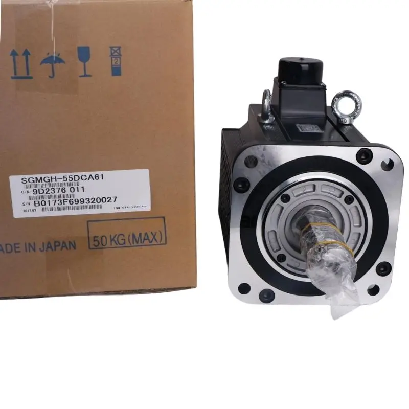 محرك سيرفو SGMGH-55DCA61 YASKAWA الجديد ضمان لمدة سنة واحدة متوفر في المخزون