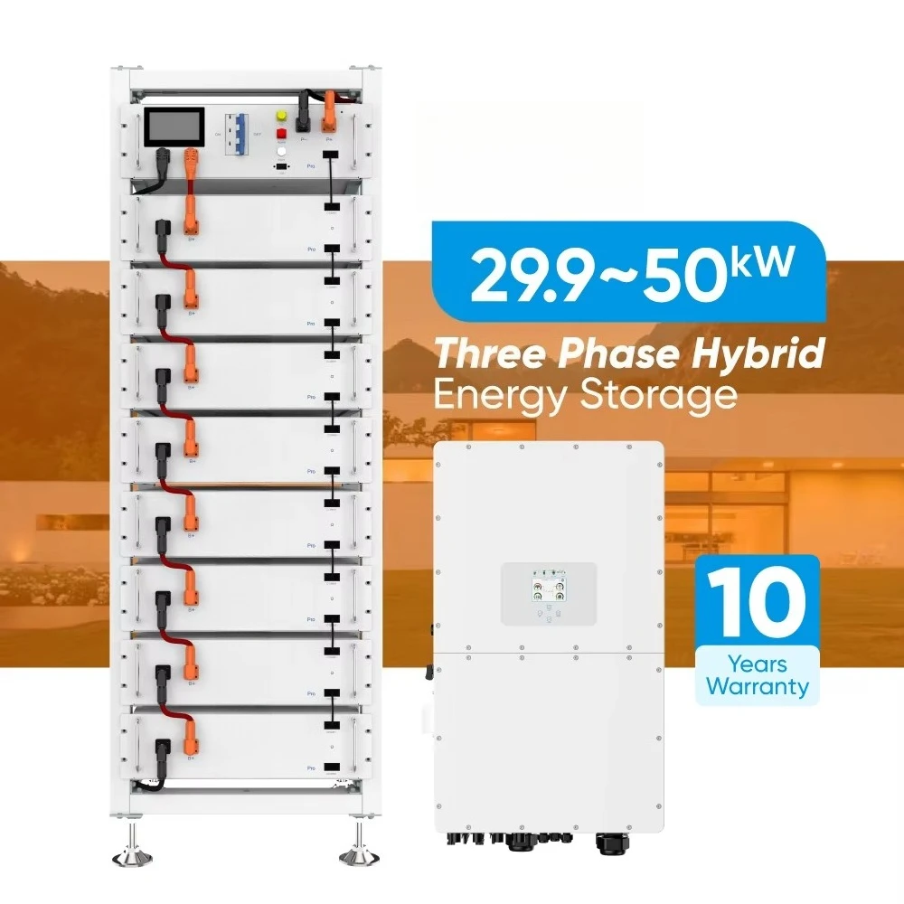 Deye Split IP65 CAN Communication Energy Storage Lithium Battery 20-50kWh Home Solar Energy System with Deye Inverter
