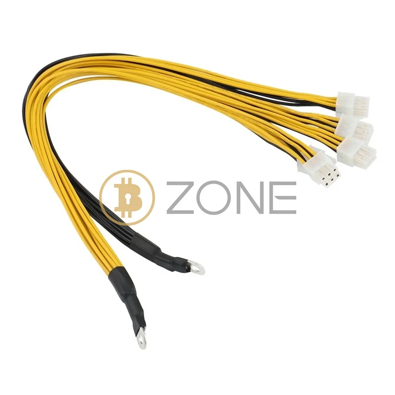 Imagem -02 - Cabo de Saída do Conector Pcie Powers Pinos Fio de Saída para Bitmain Antminer Apw7 Apw3 1600w 1800w Psu Bom Preço