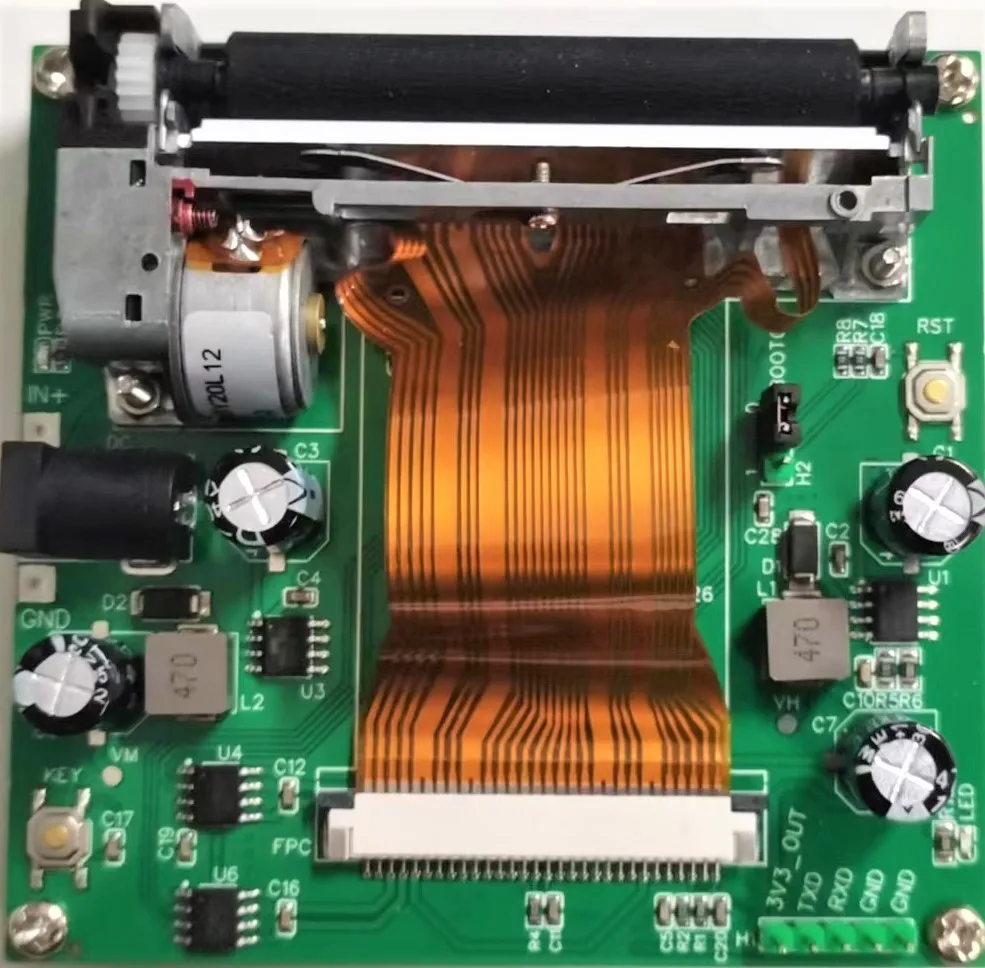 Serial Printer, Spore Thermal Development Board, for AT Instruction Printing, Can STM32 Secondary Development