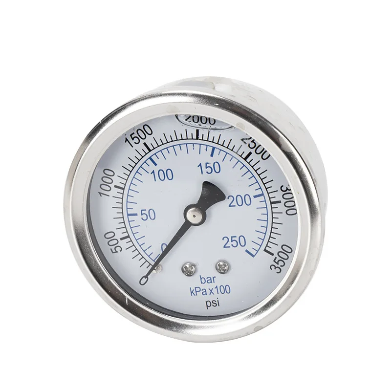 

High Pressure Washer Car Washing Machine Parts 280/380/55/58 Pressure Gauge Seat Screw Joint Universal Pressure Gauge