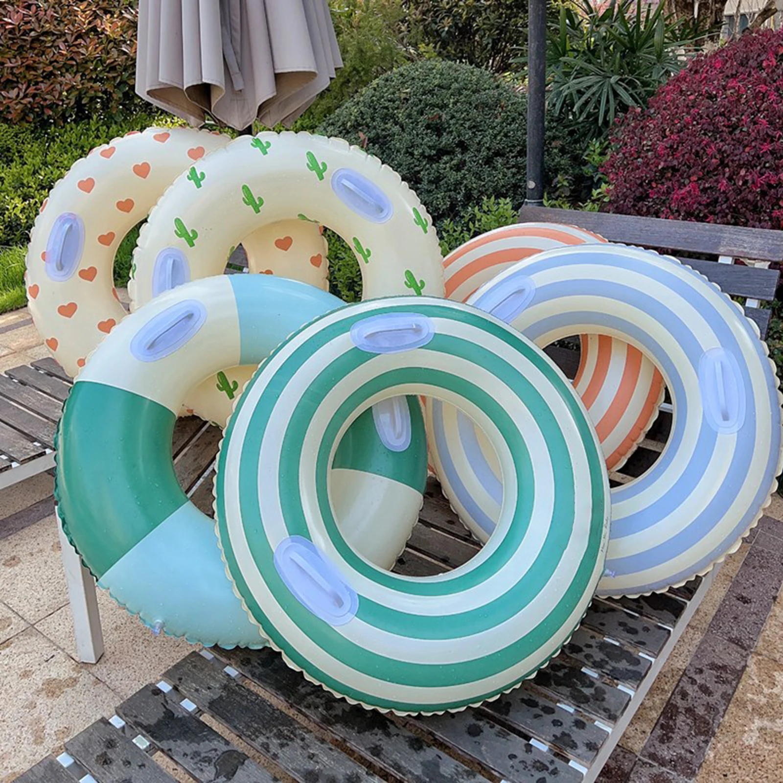 

Adult Float Rings Pool Floatie Floaty Party Toy Inflatable Pool Float Swim Float for Swimming Pool Beach Vacation Water