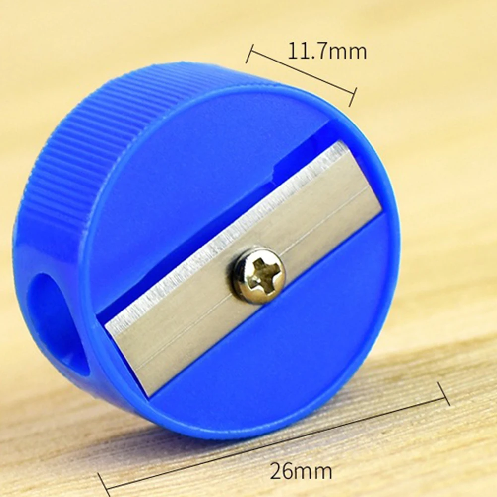 

140Pcs Plastic Pencil Sharpener Compact Lightweight Manual Sharpener for Children Students Stationery Cute Design Precise Shape