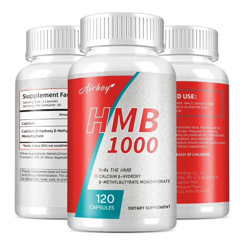 HMB Male Energy Booster - Support Blood Flow, Energy & Heart Health, Pre-Workout Pump, Muscle Growth & Endurance