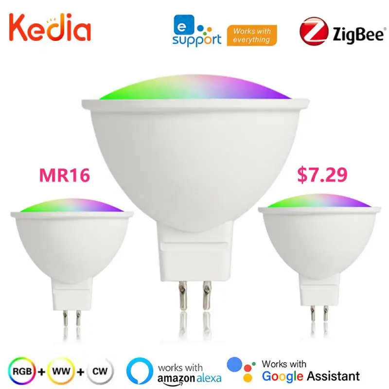 

eWeLink Smart LED Bulbs MR16 LED Lights Bulbs Smart Home via APP Voice Remote Control Blub work with Alexa Amazon Google Home