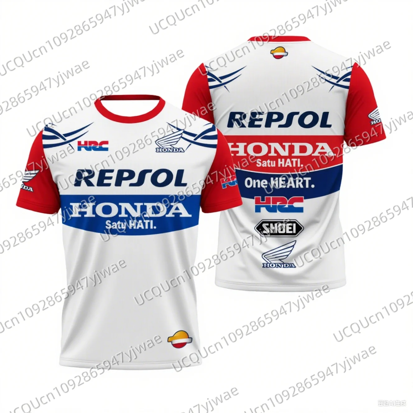 

Motorcycle Riding Diagonal Stripe Quick Drying Breathable Short Sleeve Sport For Men And Women Honda Riding Casual T-shirt Tops