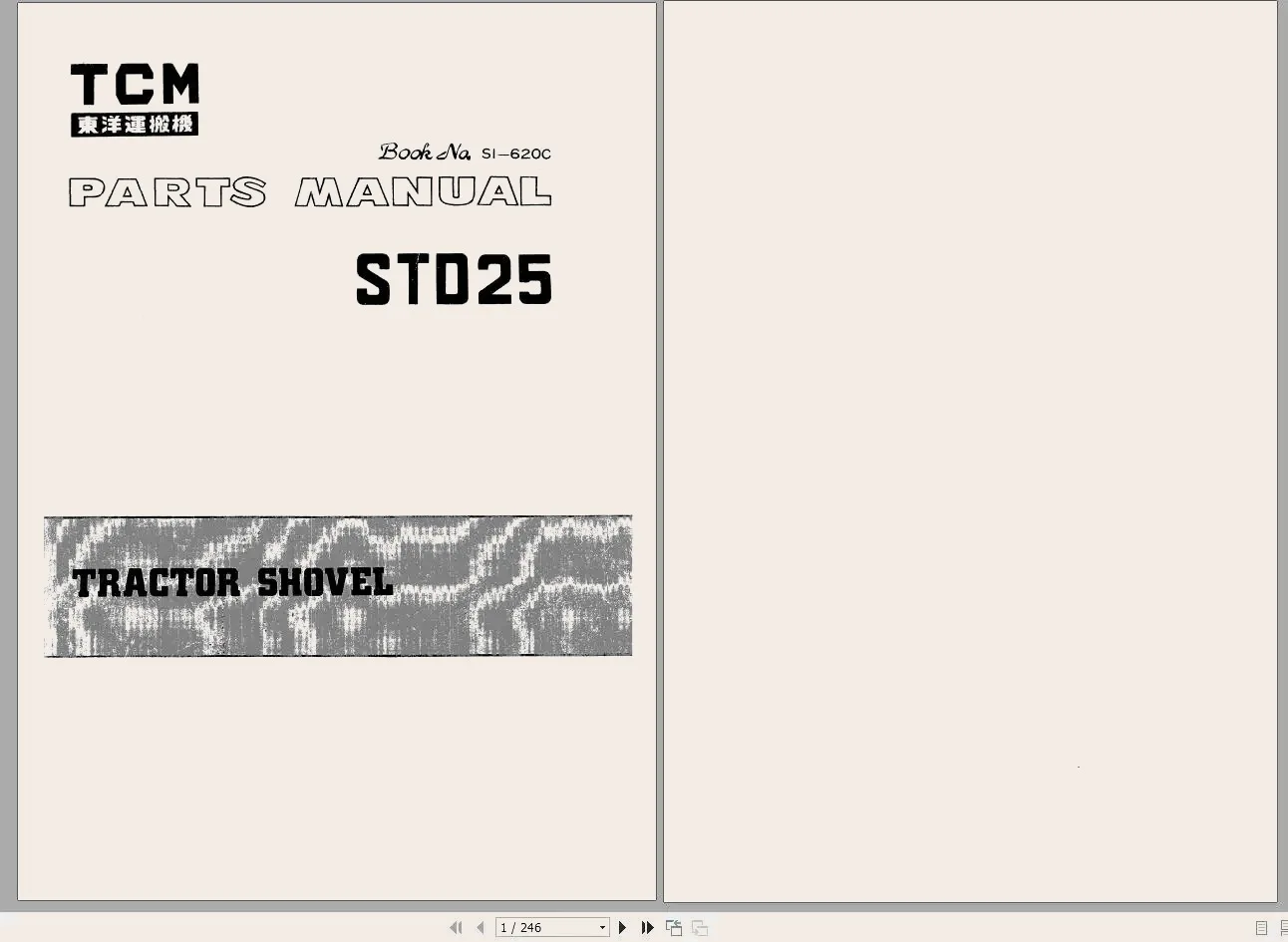 AutoCD TCM Tractor Shovel, Wheel Loader Service Part Manual Full Model DVD PDF