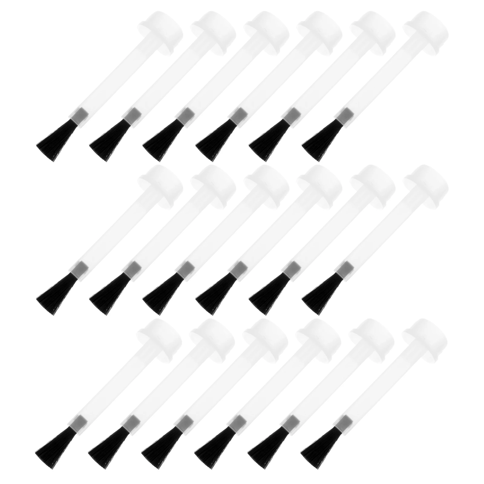 80 個ネイルアート交換用ブラシヘッド高弾性毛ジェルポリッシュベーストップコート用スムーズな塗布気泡なし