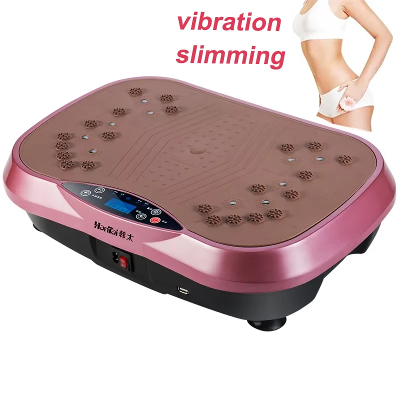 Fat Burning Slimming Machine Fitness Vibration Plate Exercise Vibration Platform Equipment Body Shape Exercise Machine