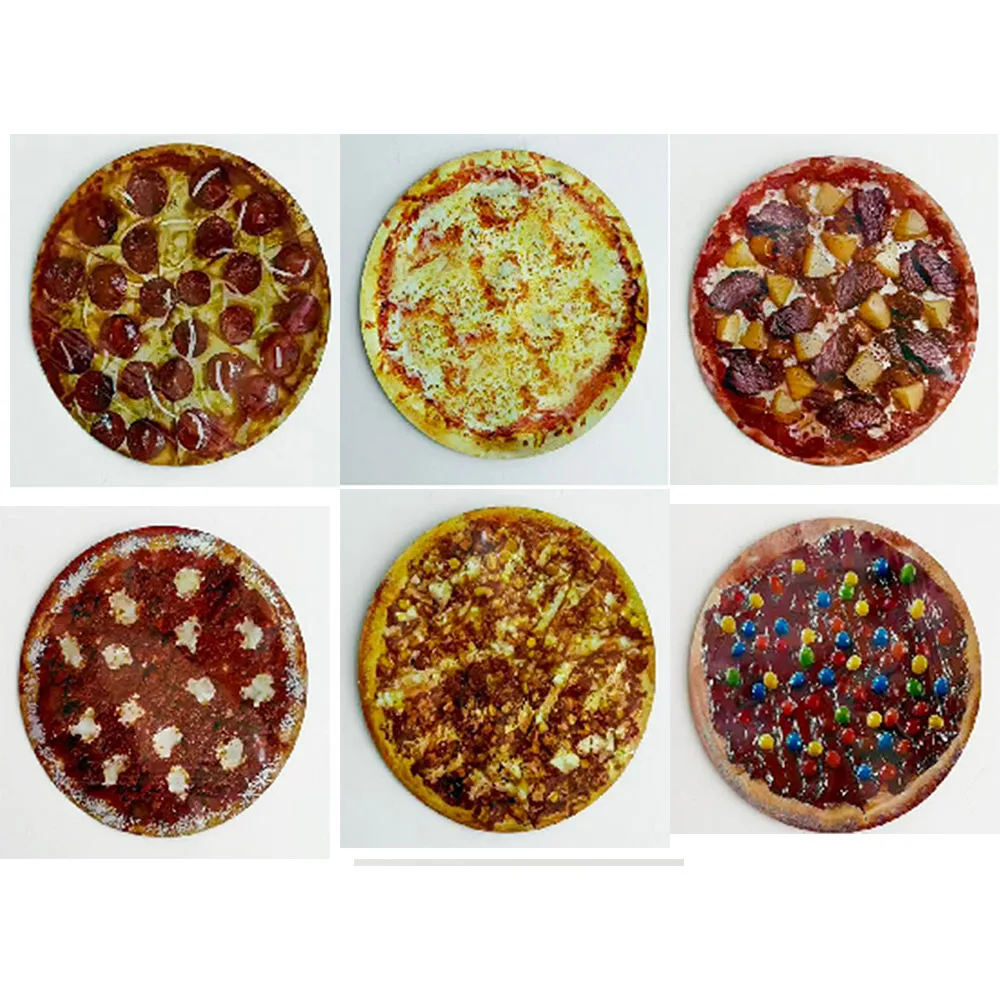 50Pcs/Pack 3.5G Car Pizza Special Shape Empty Die Cut Mylar Bags 3.5 Gram Package Plastic Zipper Storage Pouch Packaging Case