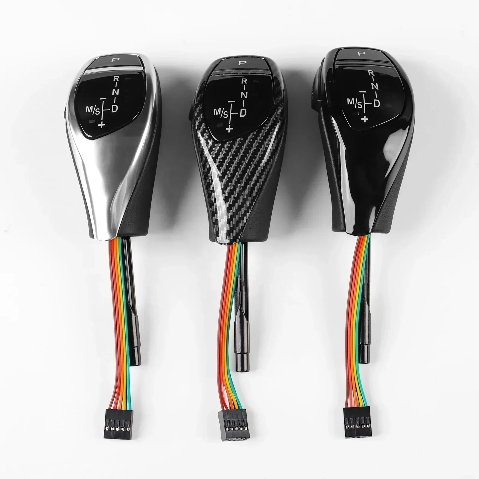 

2025 Hot Sale LHD Car LED E Chassis Shift Gear Knob for BMW E46 E60 E61 3 5 Series Car Auto Part Interior Accessories