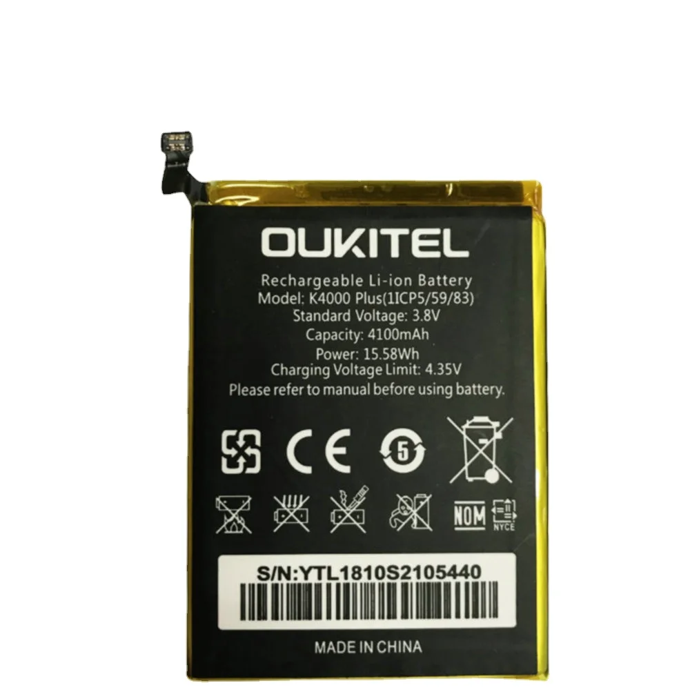 

New Battery for Oukitel K4000 Plus Mobile Phone