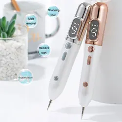 9 Level Laser Plasma Pen Skin Tag Removal Freckle Black Dot Papilloma Warts Mole Pimples Tattoo Remove Needle Facial Care Tool
