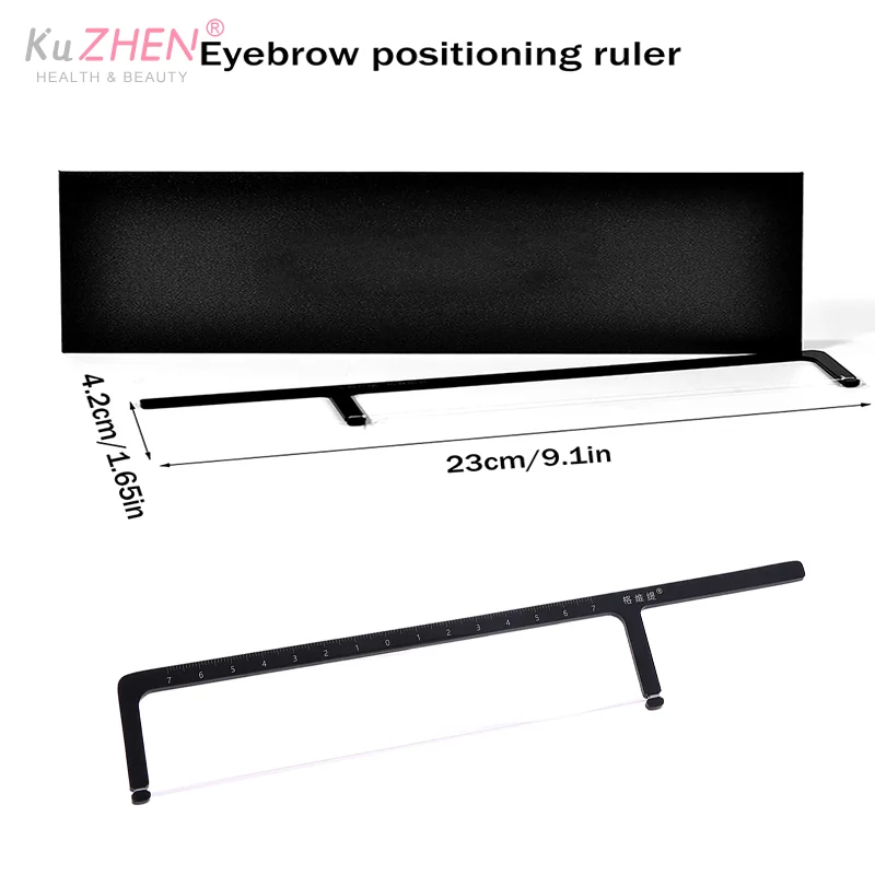 

1pcs Eyebrow Mapping Ruler Positioning Ruler Eyebrow Tattoo Line Drawing Auxiliary Tool Permanent Line Ruler Makeup Accessories