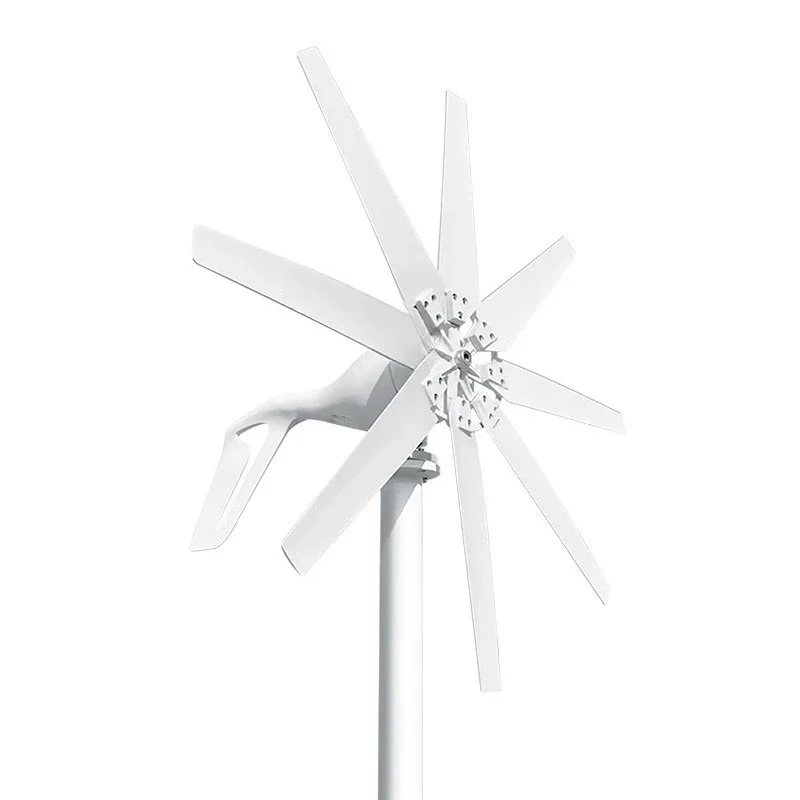 

Horizontal axis wind turbine SS200W-1000W overseas warehouse one piece generation small wind turbine full set