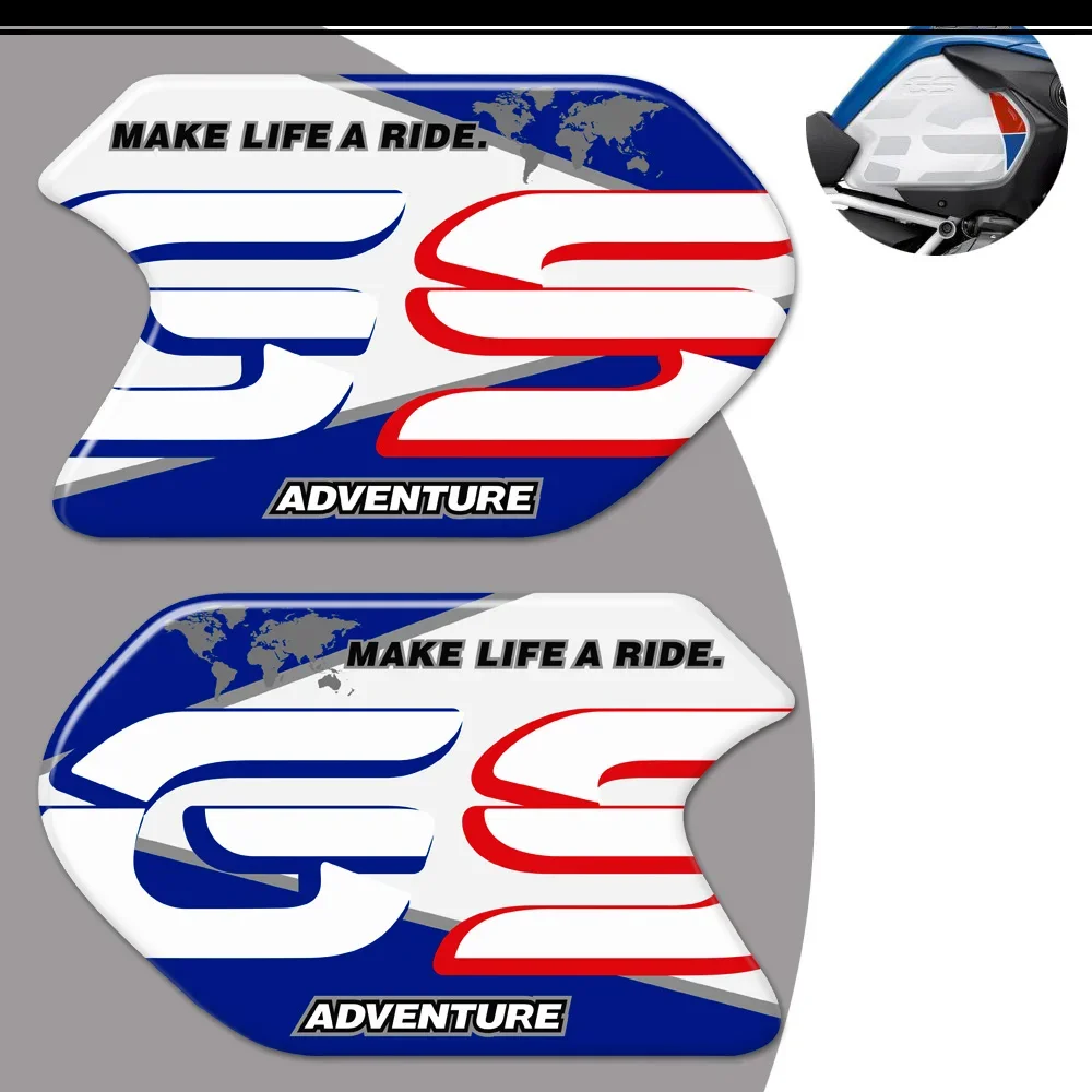 R1250 R 1250 GS GSA HP Tank Pad Stickers For BMW R1250GS Protector Fender Fairing Adventure Luggage Aluminum Cases