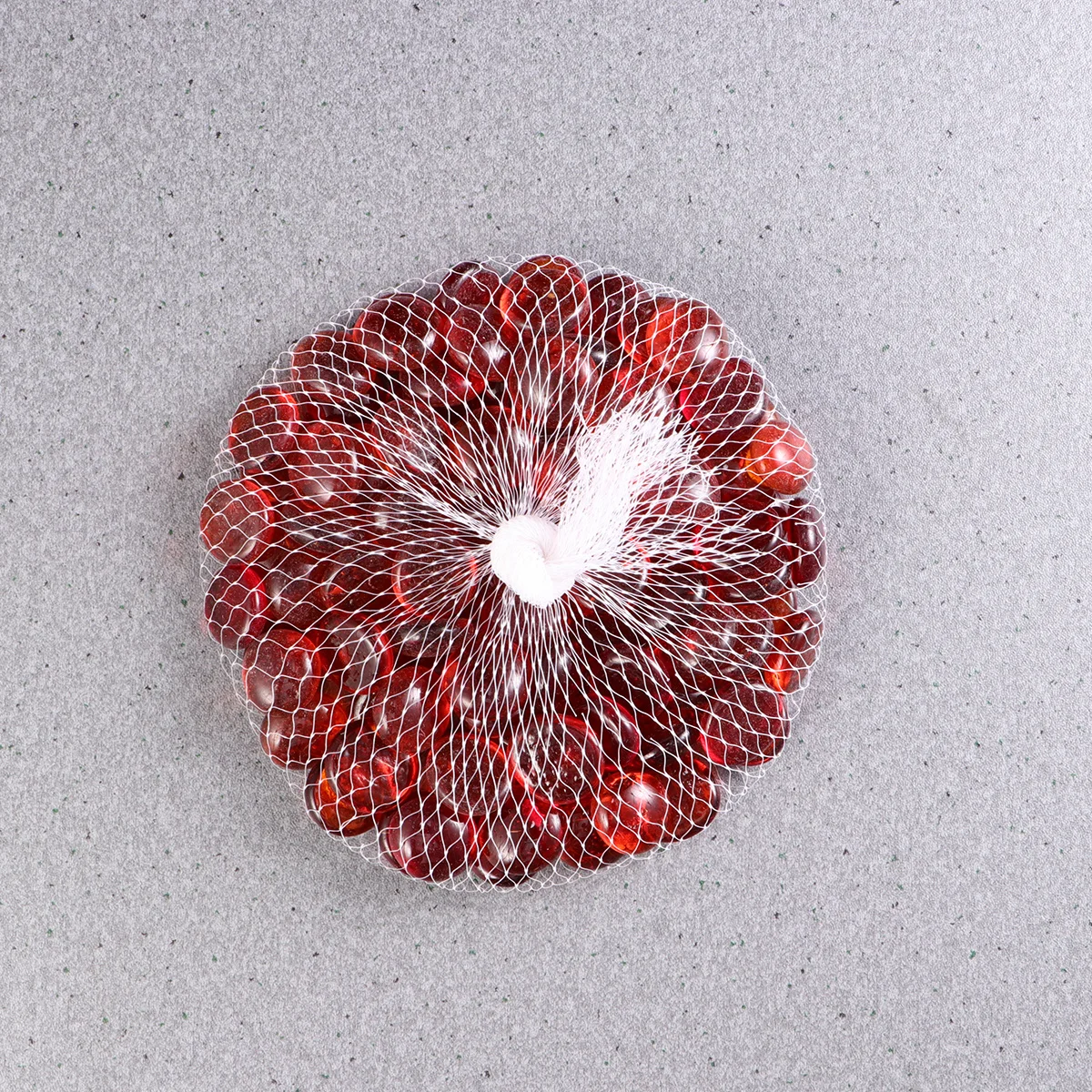 

Набор красных прозрачных плоских стеклянных бусин для рукоделия, декора, аквариумов и оформления, гравий из стекла