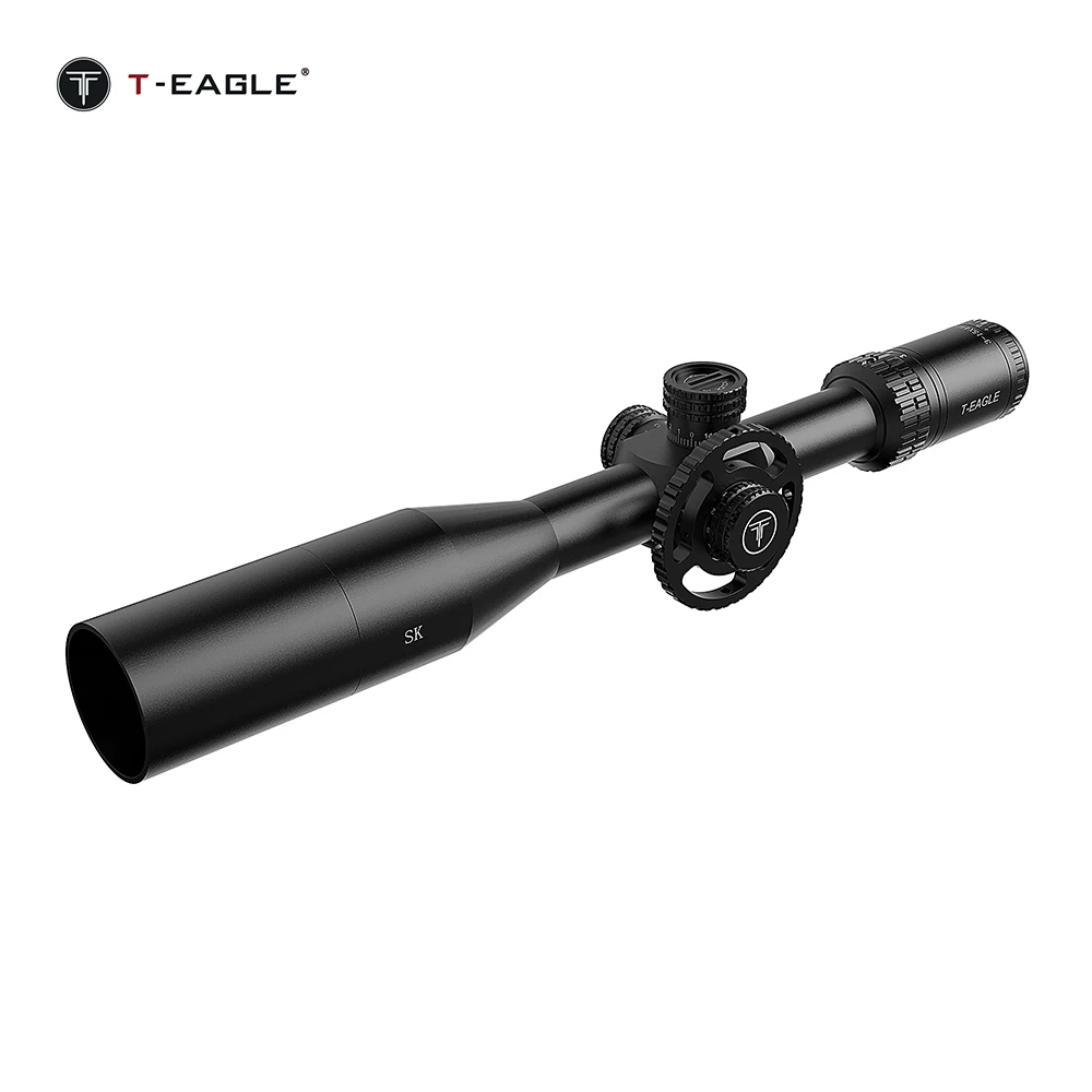 T-Eagle SK 3-15x44 FFP IR Hunting Rifle Scope Optical Tactical Riflescopes PCP Airgun Airsoft Sight Glass Etched Reticle