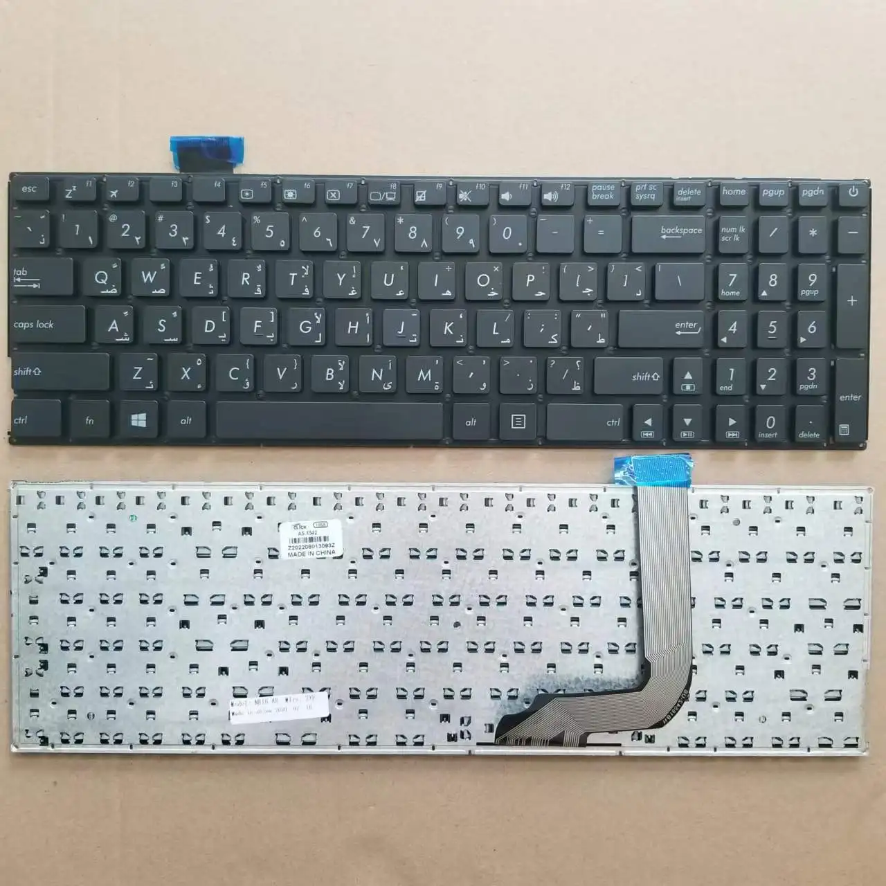 Новая арабская клавиатура AR для Asus X542 K542 K542B K542BA K542U K542UR K542UN K542UF K542UQ X542B X542BA X542U X542UR A542