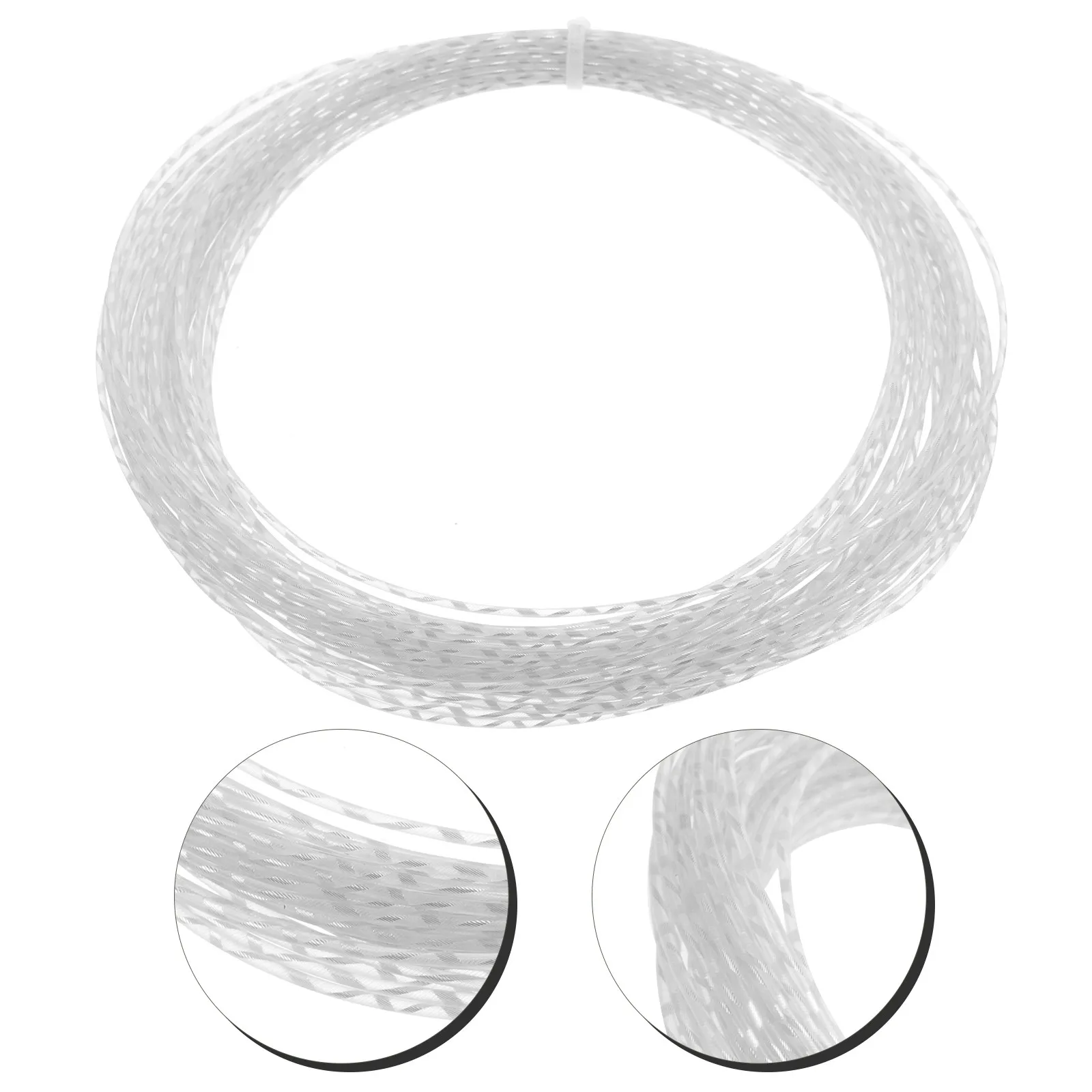 

1 Roll Badminton Replacement String Nylon Racket Thread Thick for Beginner Training Boosts Accuracy Easy Cut Install Long Wear