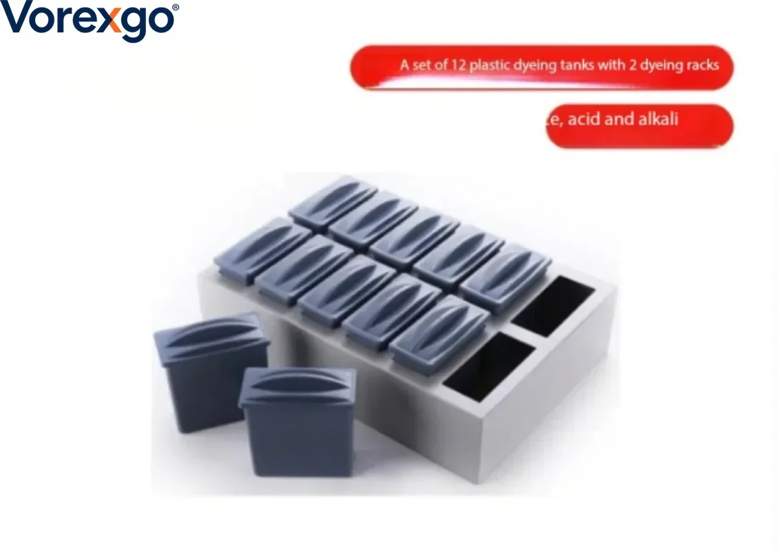 Combined Plastic Staining Jar Incubation Box Antigen Retrieval Container Immunohistochemistry Slide Staining Rack