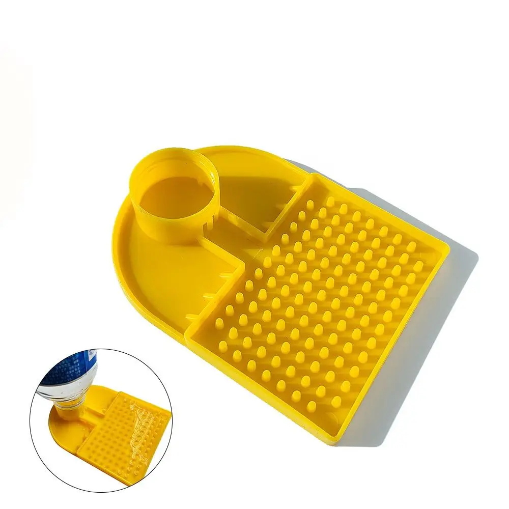 

10pcs Durable Anti Drowning Bee Water Feeder Plastic 30mm Dia Honey Feeder Bottle Adapter Beekeeping Tools Outdoor