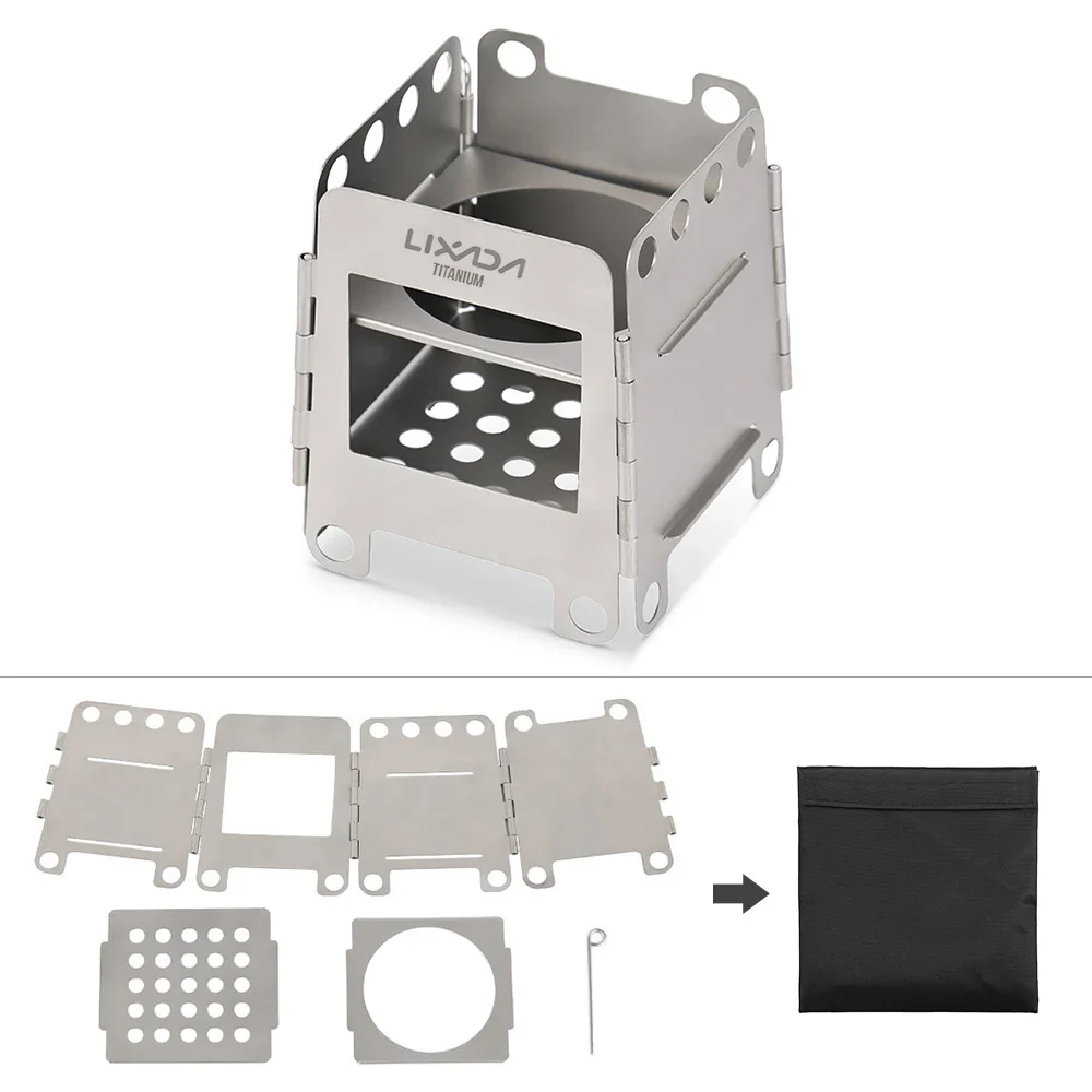 Titanium Folding Wood Stove 4
