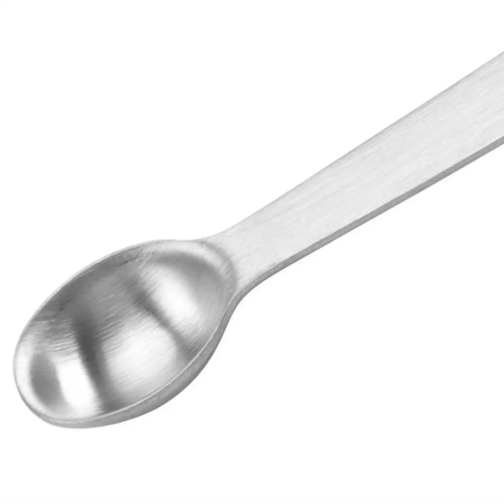 5Pcs Set Stainless Steel Measuring Spoons Set Hangable Rust-Resistant Mini Coffee Spoons Durable Cooking Measure Teaspoons