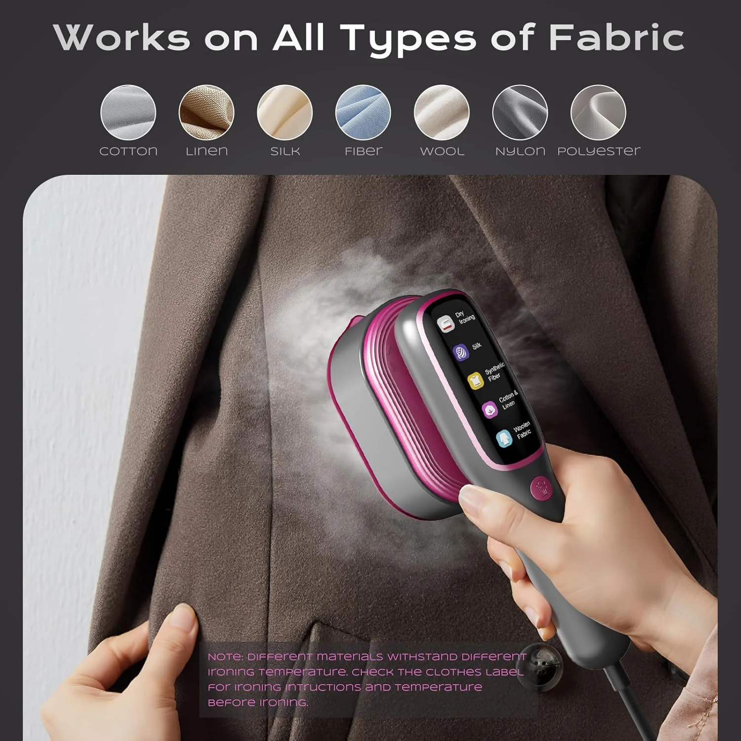 

Портативный отпариватель для одежды, ручной, профессиональный, 1200 Вт, для дома, для ухода за одеждой