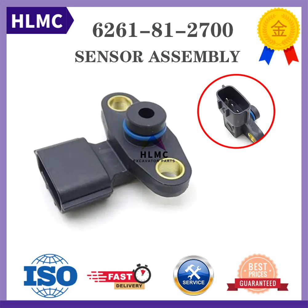 6261-81-2700 Pressure Sensor Switch Assy 6261-81-2700 6261812700 For PC400-7 PC400-8 Excavator Pressure