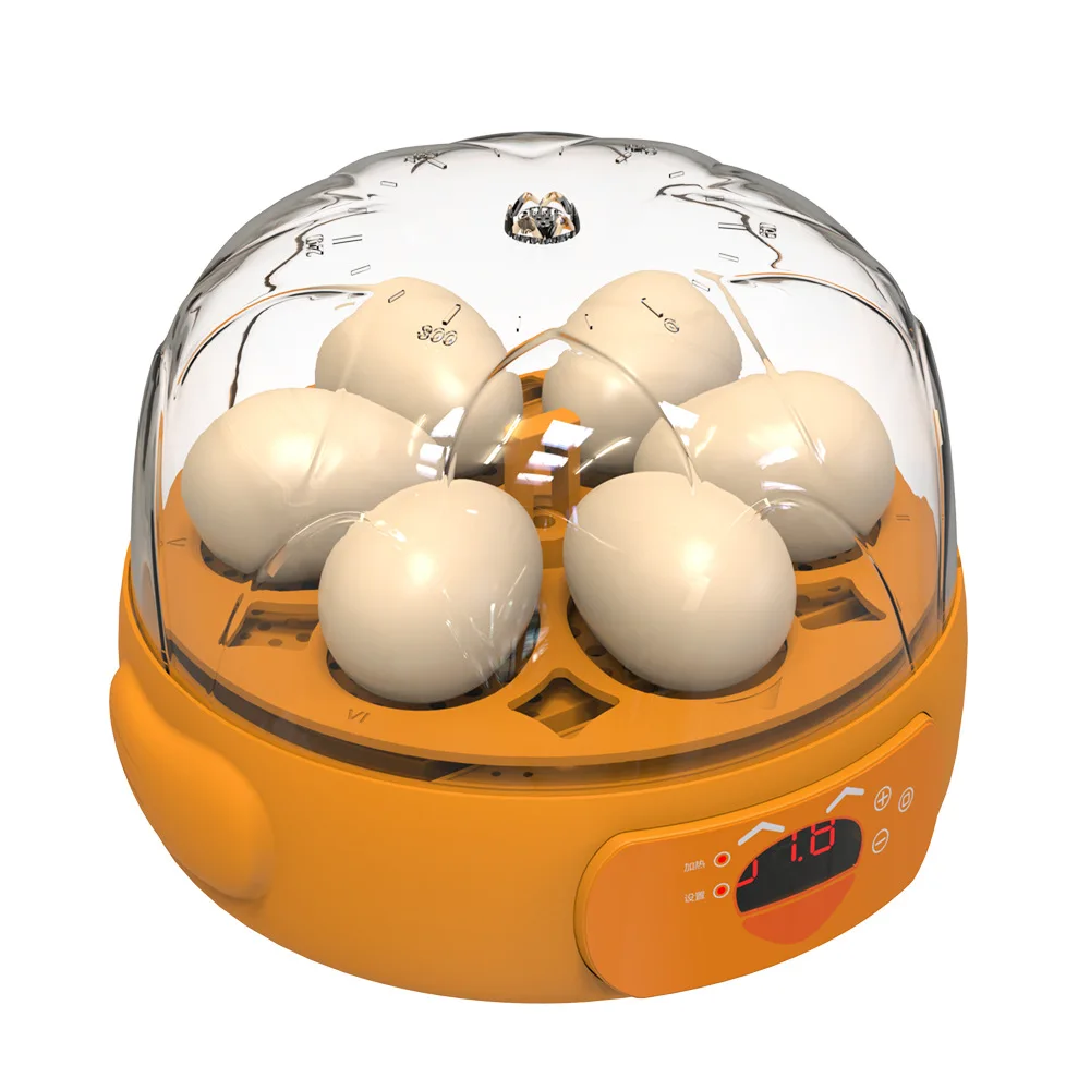 

Подходит для наблюдения за жизнью, 6 яиц, инкубатор, вентилятор, полностью автоматический торговый лабораторный мини-инкубатор для яиц для семьи и детей
