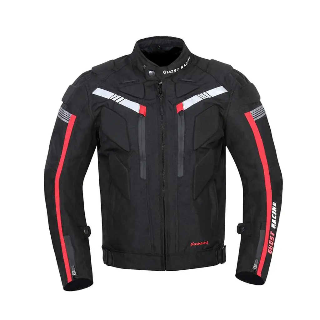 

Mens Motorcycle Racing Riding Clothing Windproof Jacket Street Gear