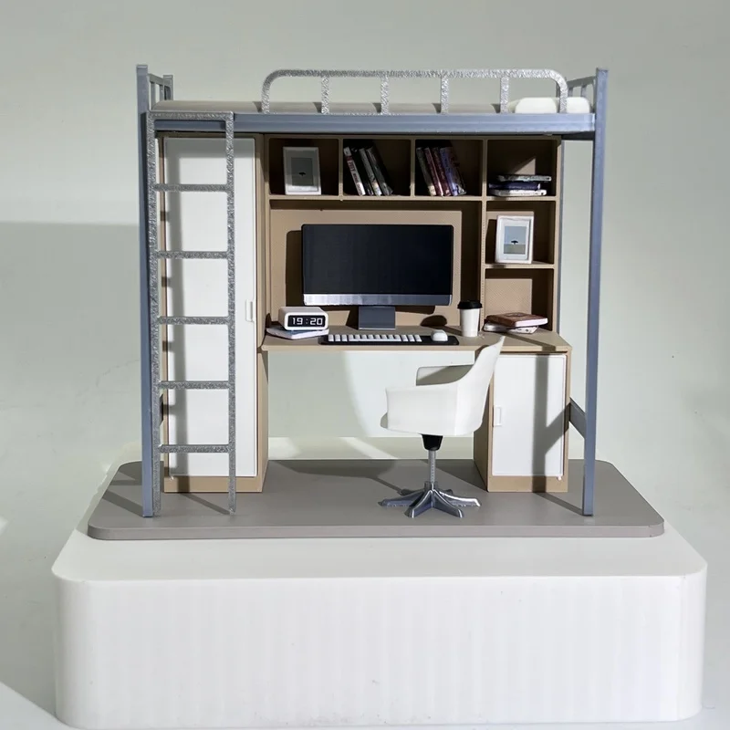 

Original [University Dormitory Bed] 12:1 Miniature Model Ornament