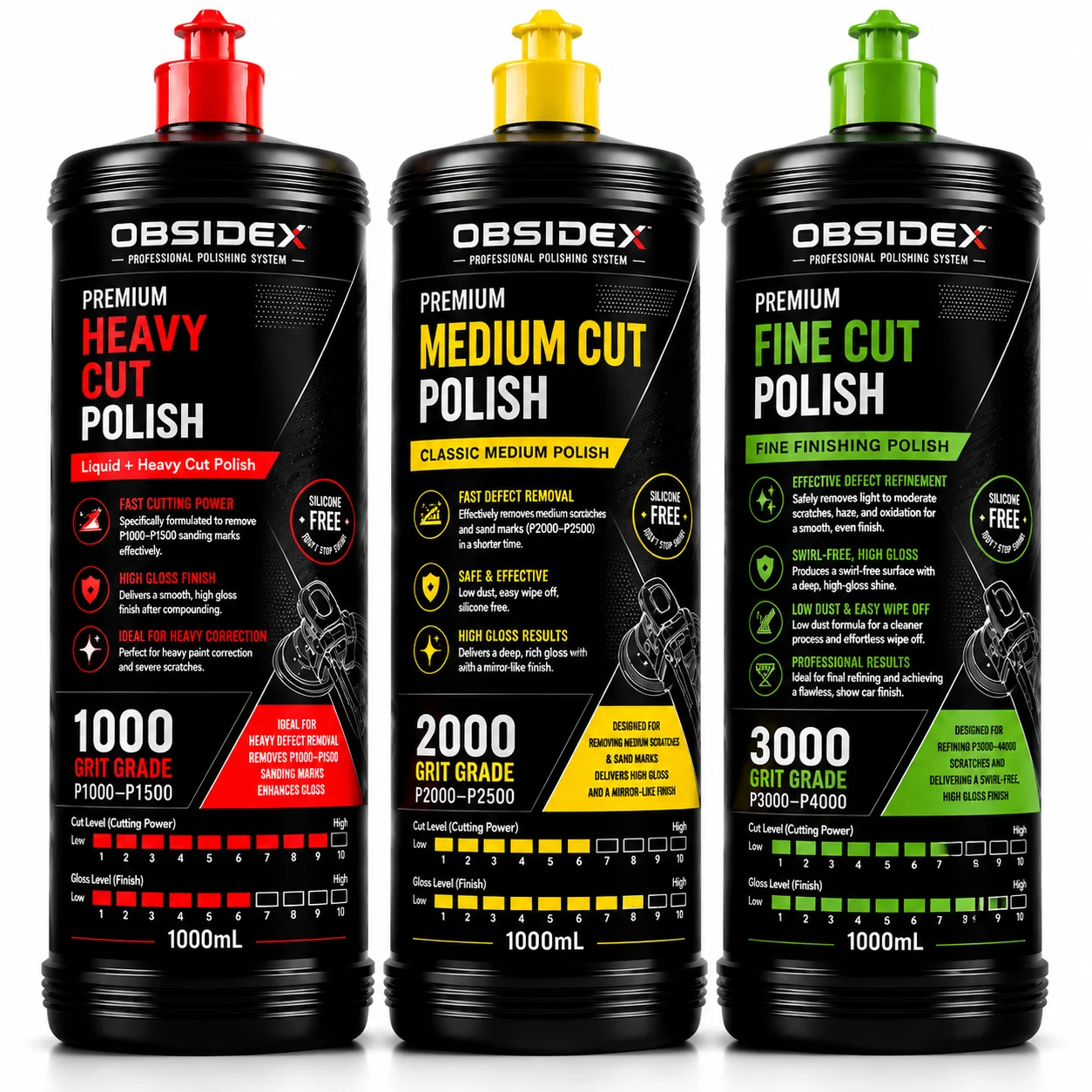 Clay Bar Lubricant - Set de Pulido Premium OBSIDEX –