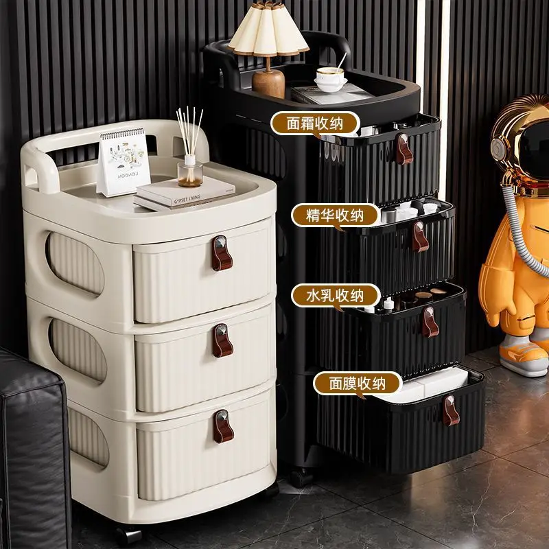 

Тележка для хранения под столом Косметика Средства по уходу за кожей Хранение От пола до потолка Шкаф для отделки дома Передвижной
