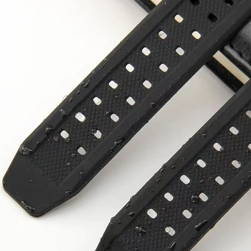 Luminox 야외 다이빙 남성용 시계 밴드 손목 밴드용 23mm 실리콘 스트랩