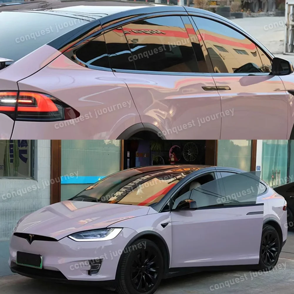 Schwarzende Dachfolie für Tesla Model 3 X S Highland Auto-Aufkleber Streifenverkleidung Y Juniper Versteckte Fenster Tuning – Detail 2